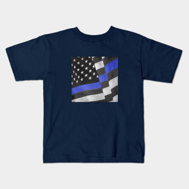 Police Kids T-Shirt by robophoto